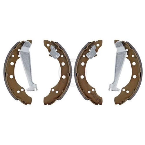 Bremsbackensatz A.b.s. 8871 f&uuml;r Audi Seat Skoda VW Vag Chery Vortex Hinterachse
