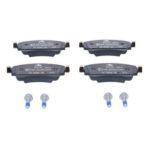 Bremsbelagsatz Scheibenbremse Ate 13-0460-2796-2 f&uuml;r Vag Hinterachse
