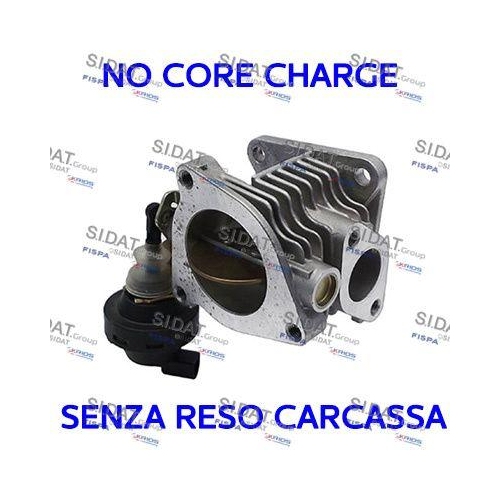 Steuerklappe Luftversorgung Sidat 88.141R für Alfa Romeo Fiat Lancia