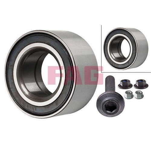 Radlagersatz Schaeffler Fag 713 6100 80 f&uuml;r Audi Skoda VW Hinterachse
