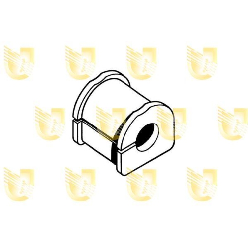 Lagerbuchse Stabilisator Unigom 391401 f&uuml;r Ford Vorderachse Links