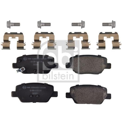 Bremsbelagsatz Scheibenbremse Febi Bilstein 173440 f&uuml;r Fiat Hinterachse