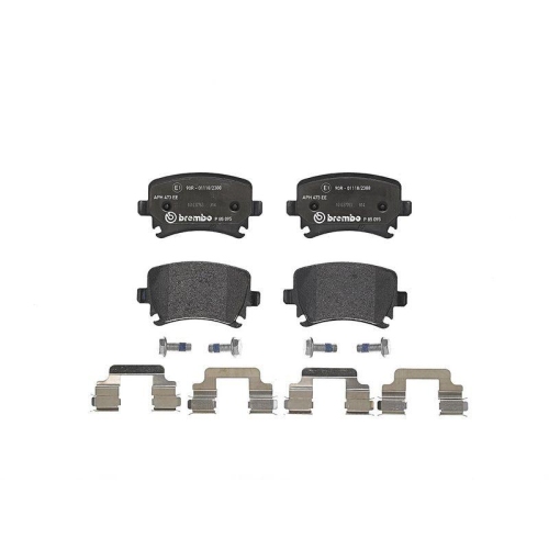Bremsbelagsatz Scheibenbremse Brembo P85095 Prime Line f&uuml;r Audi Seat Skoda VW