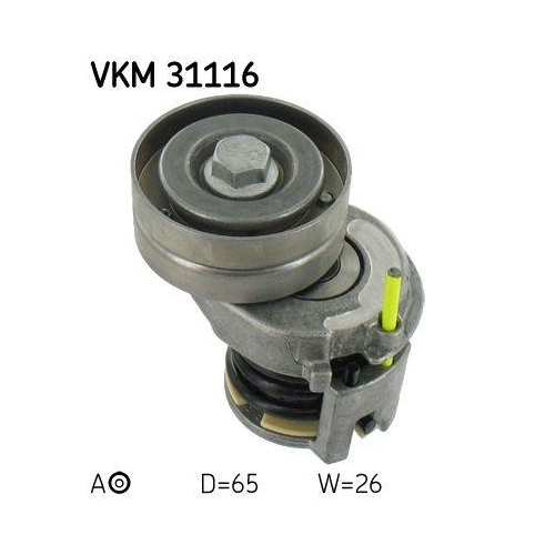 Riemenspanner Keilrippenriemen Skf VKM 31116 für Audi Seat Skoda VW Mitte Rechts