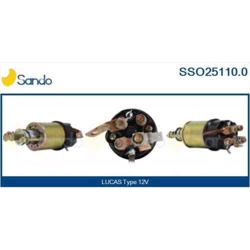 Magnetschalter Starter Sando SSO25110.0 f&uuml;r Massey Ferguson