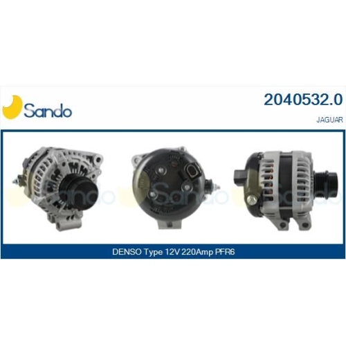 Generator Sando 2040532.0 f&uuml;r Ford Jaguar