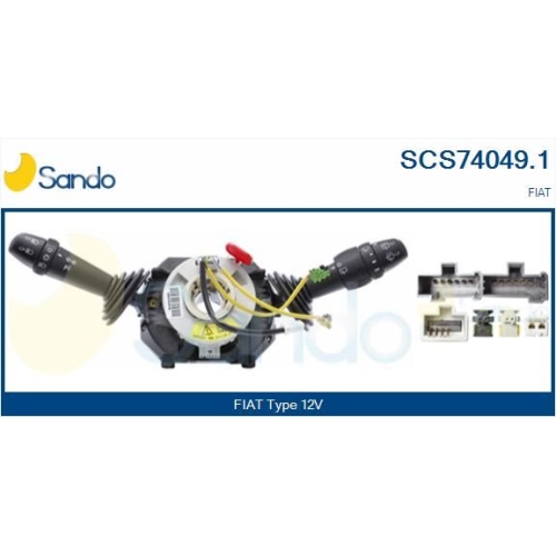 Lenkstockschalter Sando SCS74049.1 für Fiat Für Fahrzeuge Mit Obd