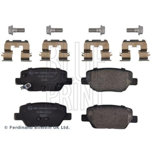 Bremsbelagsatz Scheibenbremse Blue Print ADBP420038 f&uuml;r Fiat Hinterachse