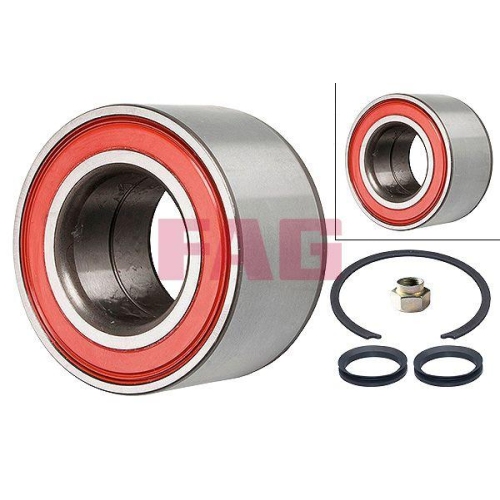 Radlagersatz Schaeffler Fag 713 6900 50 für Fiat Lancia Hinterachse Vorderachse