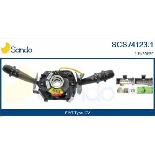 Lenkstockschalter Sando SCS74123.1 für Fiat Für Fahrzeuge Mit Obd