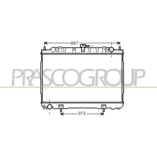 K&uuml;hler Motork&uuml;hlung Prasco DS830R004 Prascoselection f&uuml;r Nissan