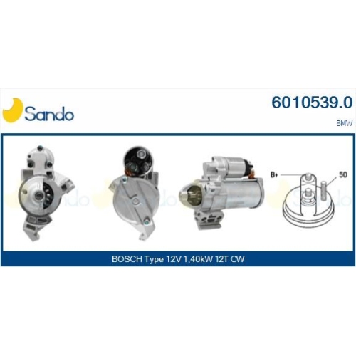 Starter Sando 6010539.0 für Bmw