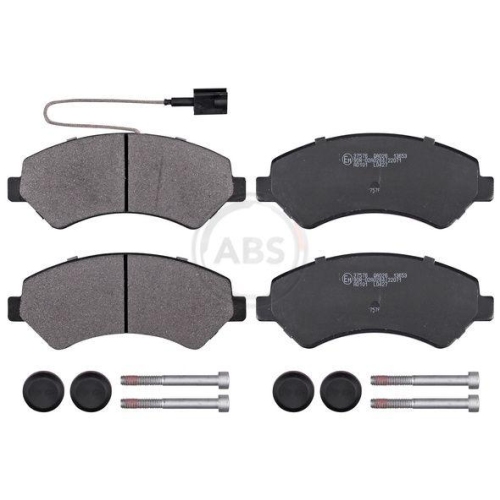 Bremsbelagsatz Scheibenbremse A.b.s. 37576 f&uuml;r Citro&euml;n Fiat Opel Peugeot