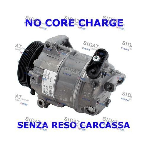 Kompressor Klimaanlage Sidat 1.4147R f&uuml;r Alfa Romeo Fiat Lancia
