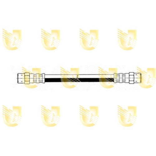 Bremsschlauch Unigom 378780 f&uuml;r Bmw Volvo Hinterachse Rechts