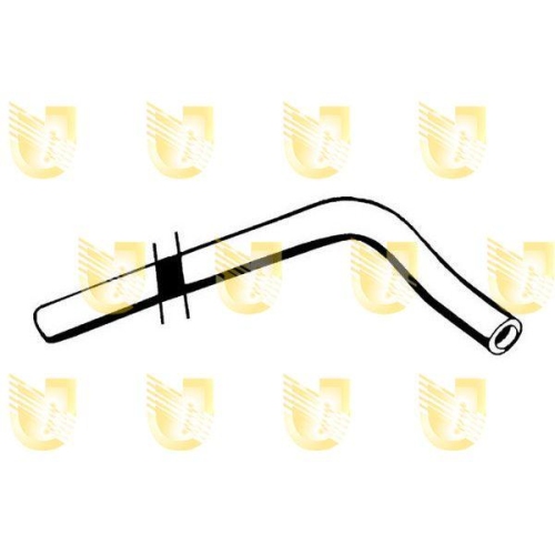 Schlauch W&auml;rmetauscher (heizung) Unigom S2118 f&uuml;r Fiat Eingang