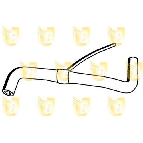 K&uuml;hlerschlauch Unigom W4510 f&uuml;r Seat Rechts Oben