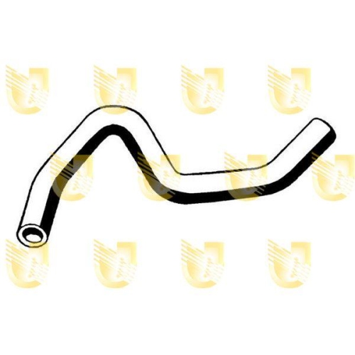 Schlauch Wärmetauscher (heizung) Unigom S2119 für Fiat Lancia Ausgang