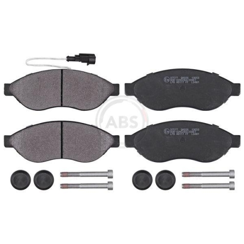 Bremsbelagsatz Scheibenbremse A.b.s. 37577 f&uuml;r Citro&euml;n Fiat Peugeot Vauxhall