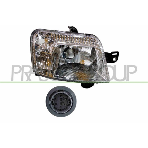 Hauptscheinwerfer Prasco FT1234803 Tyc f&uuml;r Fiat Rechts