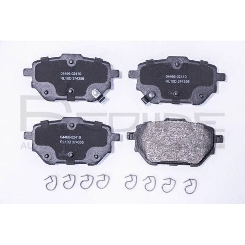 Bremsbelagsatz Scheibenbremse Red-line 27TO108 f&uuml;r Toyota Hinterachse