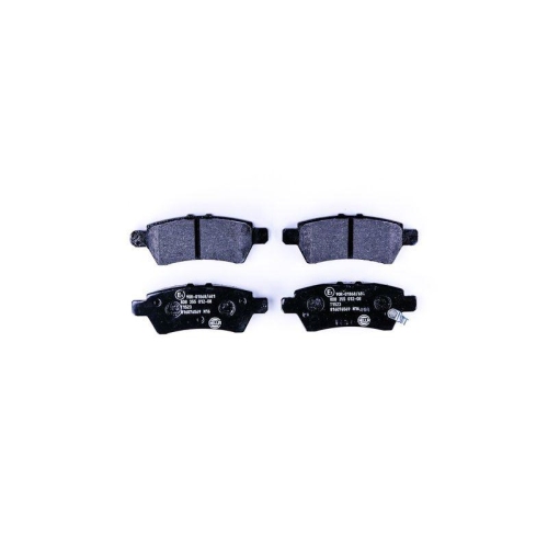 Bremsbelagsatz Scheibenbremse Hella 8DB 355 012-081 f&uuml;r Nissan Infiniti