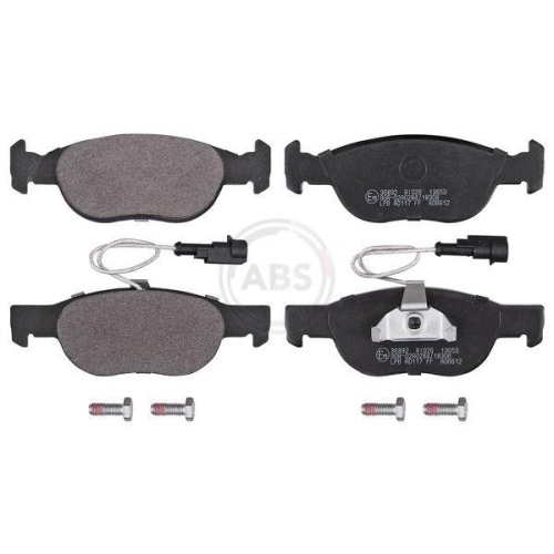 Bremsbelagsatz Scheibenbremse A.b.s. 36892 f&uuml;r Fiat Lancia Vorderachse