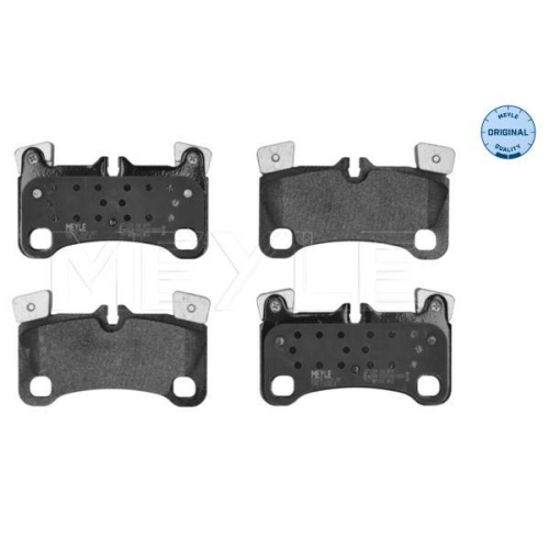 Bremsbelagsatz Scheibenbremse Meyle 0252429616 Meyle-original: True To Oe. f&uuml;r