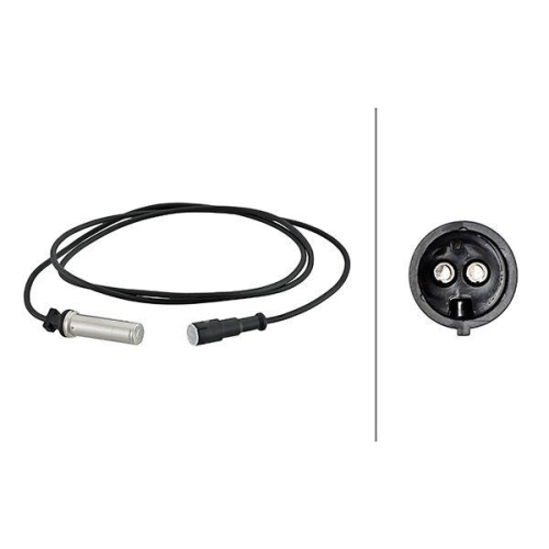 Sensor Raddrehzahl Hella 6PU 230 048-141 f&uuml;r Daf Ford Iveco Mack Man Scania