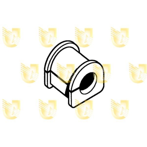 Lagerbuchse Stabilisator Unigom 391424 f&uuml;r Ford Hinterachse Beidseitig