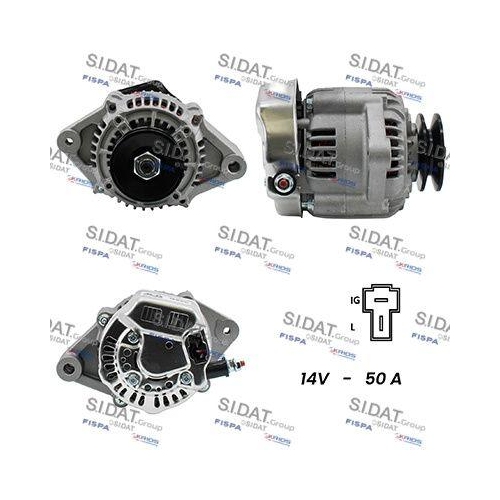 Generator Sidat A12DE0108A2 f&uuml;r Daihatsu