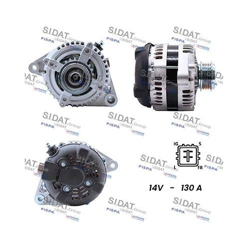 Generator Sidat A12DE0118A2 f&uuml;r Toyota