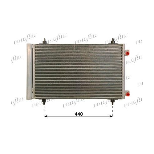 Kondensator Klimaanlage Frigair 0803.3033 f&uuml;r Toyota Alfarome/fiat/lanci