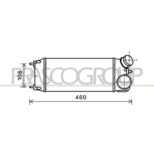Ladeluftk&uuml;hler Prasco FD344N001 Prascoselection f&uuml;r Ford