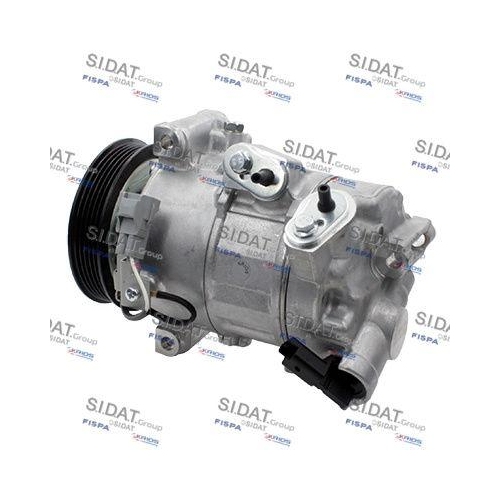 Kompressor Klimaanlage Sidat 1.5558A f&uuml;r Alfa Romeo Fiat Lancia Jeep