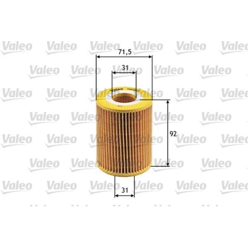 &Ouml;lfilter Valeo 586504 f&uuml;r Honda Isuzu Opel Vauxhall Americanmotors(ford)