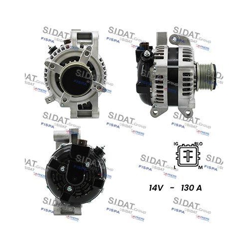 Generator Sidat A12DE0119A2 f&uuml;r Toyota