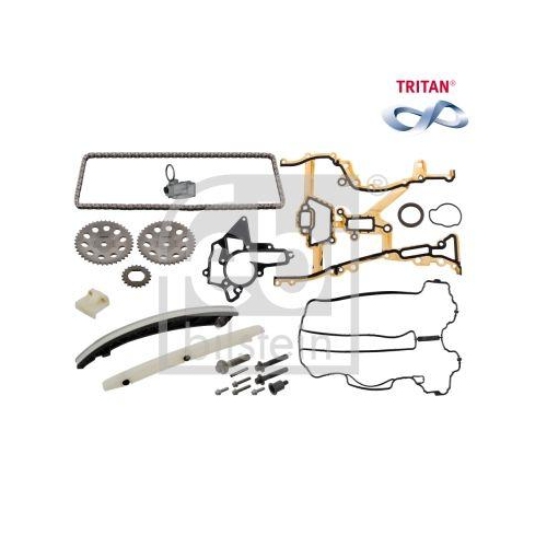 Steuerkettensatz Febi Bilstein 49409 Full Kit f&uuml;r Opel Vauxhall Chevrolet