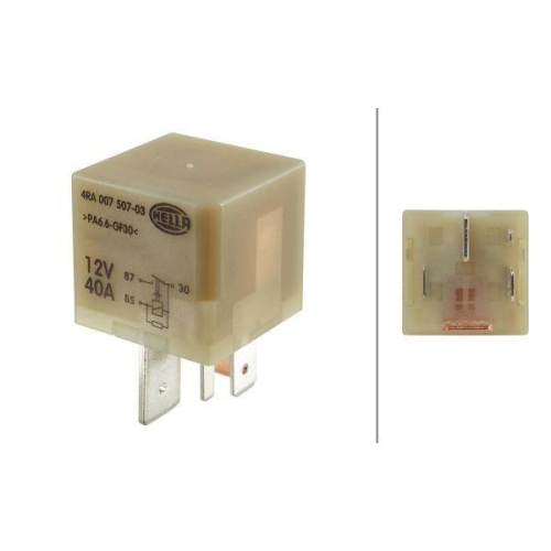 Relais Gl&uuml;hanlage Hella 4RA 007 507-031 f&uuml;r Audi Seat Skoda VW
