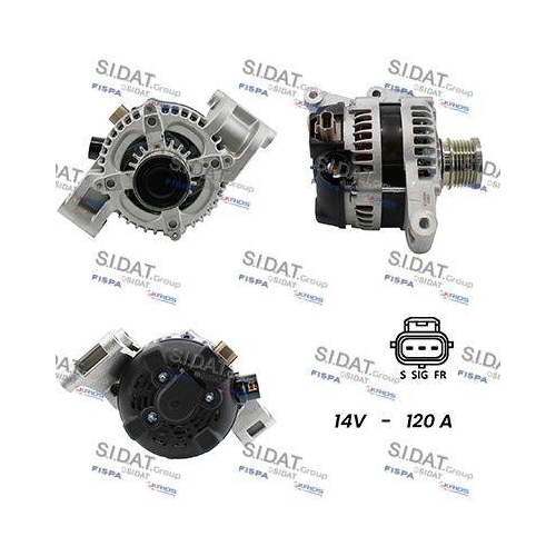 Generator Sidat A12DE0154A2 f&uuml;r Ford Volvo