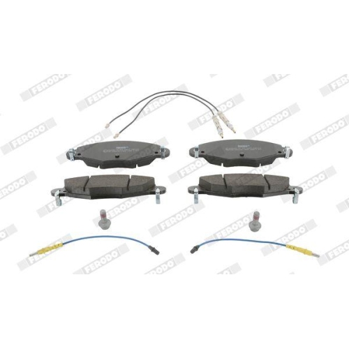 Bremsbelagsatz Scheibenbremse Ferodo FDB1412 Premier Eco Friction f&uuml;r Citro&euml;n