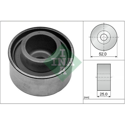 Umlenk /führungsrolle Zahnriemen Schaeffler Ina 532 0068 20 für Ford Mazda Kia