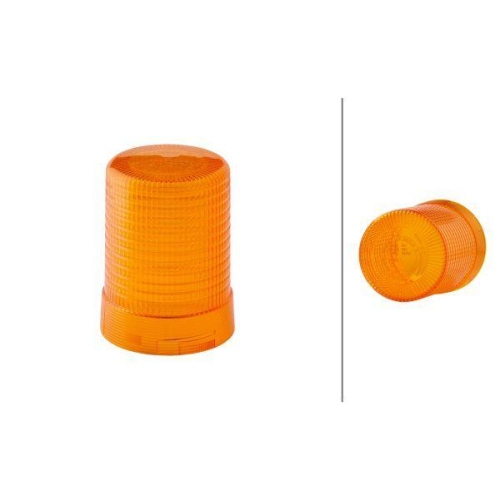 Lichtscheibe Rundumkennleuchte Hella 9EL 856 416-001 für Daf Man Mercedes Benz