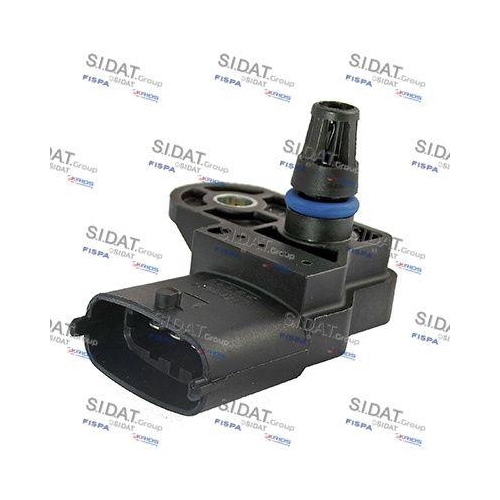 Sensor Saugrohrdruck Sidat 84.344 f&uuml;r Alfa Romeo Audi Fiat Lancia Mercedes Benz