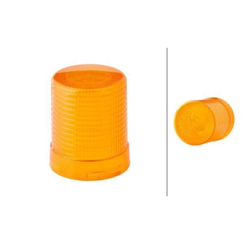 Lichtscheibe Rundumkennleuchte Hella 9EL 856 418-001 für Audi Daf Man Scania VW