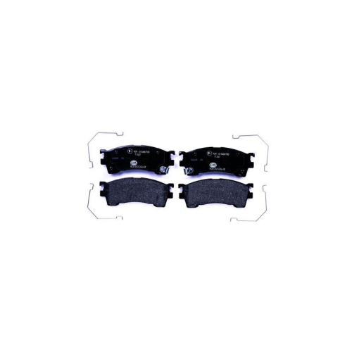 Bremsbelagsatz Scheibenbremse Hella 8DB 355 006-621 f&uuml;r Ford Mazda Mitsubishi