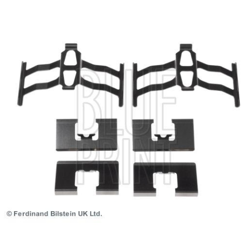 Zubehörsatz Scheibenbremsbelag Blue Print ADH248600 für Hinterachse
