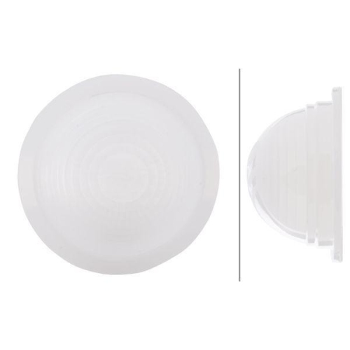 Lens End Outline Marker Light Hella 9EL 950 315-031 for Aebi Daf K&auml;ssbohrer Mack