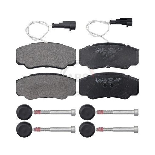 Brake Pad Set Disc Brake A.b.s. 37666 for Nissan Renault Renault Trucks