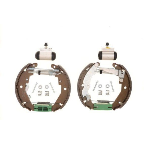 Bremsbackensatz Metelli 51-0338 Vermontierter Kit f&uuml;r Hinterachse